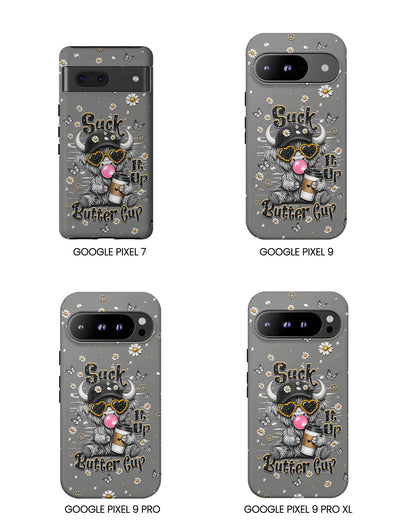 SUCK IT UP BUTTERCUP COW PHONE CASE  - TLHN0806263