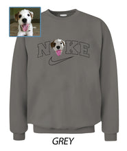 Load image into Gallery viewer, Personalized Pet Dog Cat Printed Crewneck Sweatshirt
