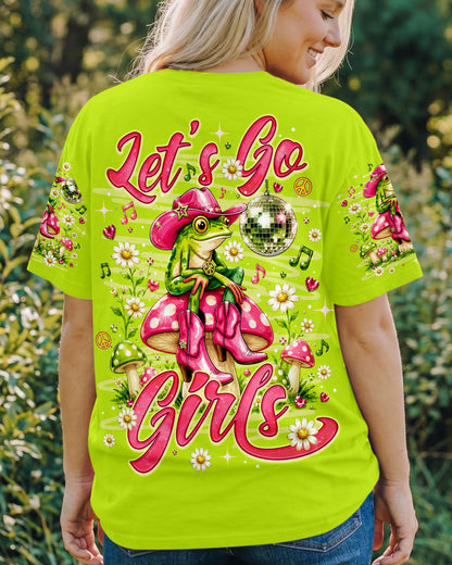LET'S GO GIRLS FROG ALL OVER PRINT  - TLNO2705262