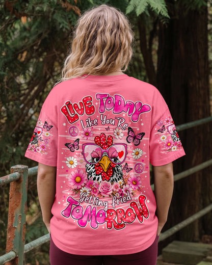 LIVE TODAY CHICKEN  ALL OVER PRINT  - TLNO1006262