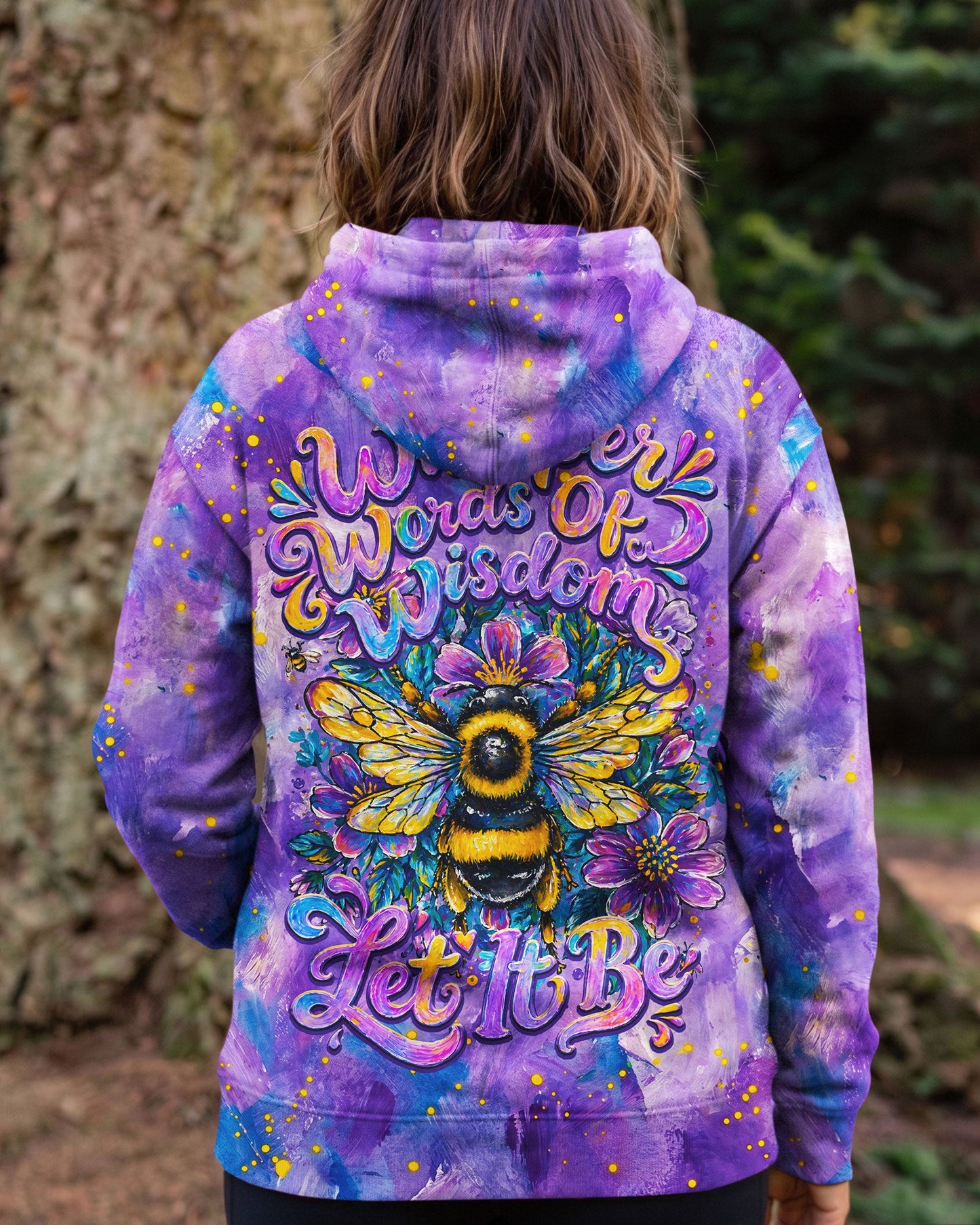 WHISPER WORDS OF WISDOM LET IT BE BEE  ALL OVER PRINT  - TLNO2304261