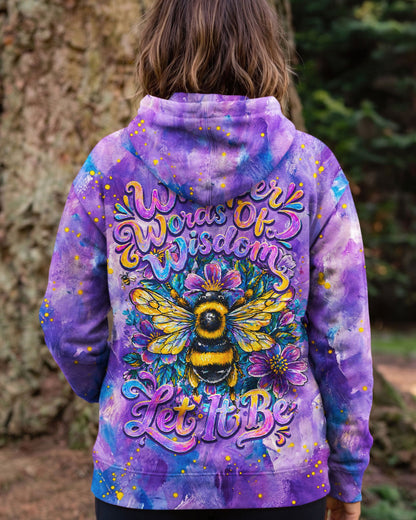 WHISPER WORDS OF WISDOM LET IT BE BEE  ALL OVER PRINT  - TLNO2304261