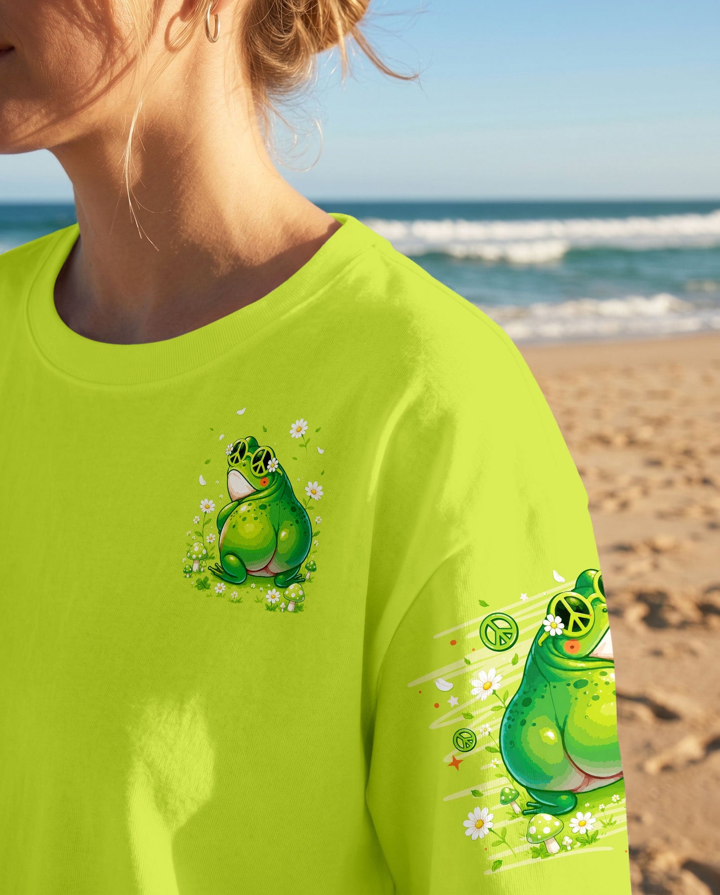 WHY BE MOODY FROG ALL OVER PRINT - TLNO2905261