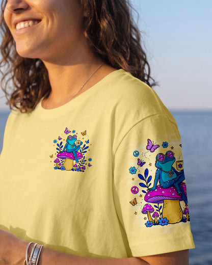 EVERYTHING IS FIGUREOUTABLE FROG ALL OVER PRINT - TLNO0107264