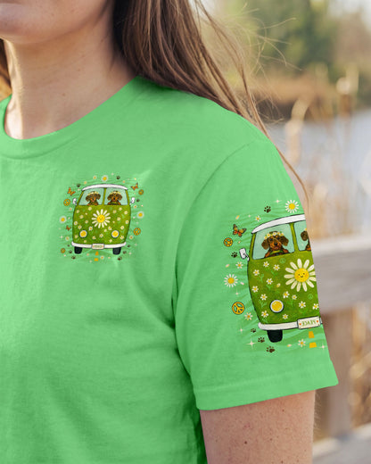 RUNNING AGAINST THE WIND DACHSHUND DOG  ALL OVER PRINT - TLNO2605261