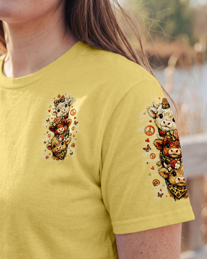 GOOD TIMES CRAZY FRIEND COW ALL OVER PRINT - TLNO1006261