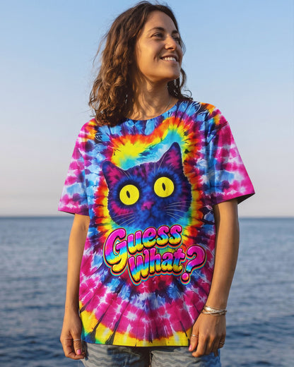 GUESS WHAT FUNNY CAT ALL OVER PRINT - TLNO1805261