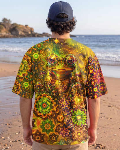 TRIPPY PSYCHEDELIC FROG ALL OVER PRINT - TLNO2406261
