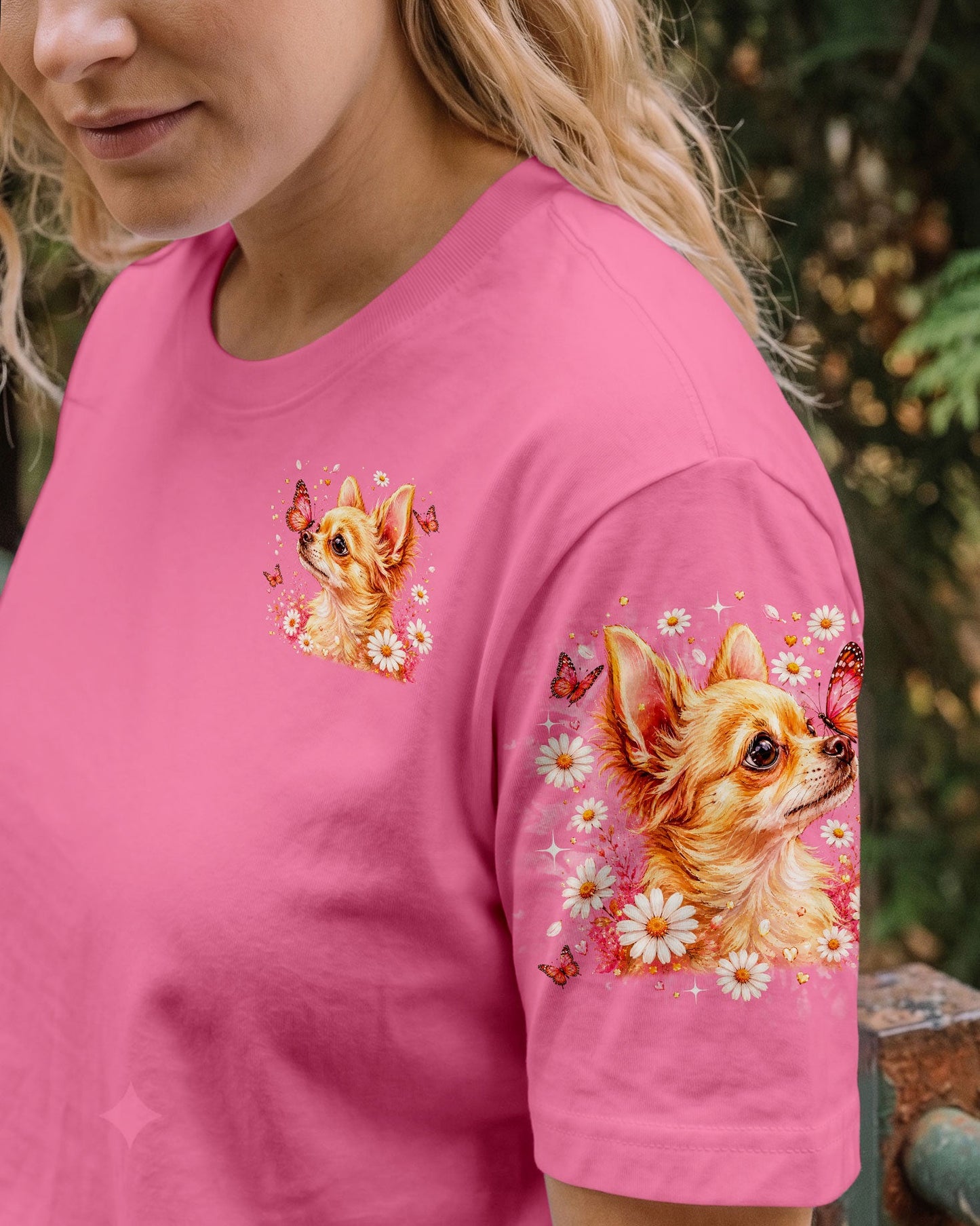 I BELIEVE THERE ARE ANGELS AMONG US CHIHUAHUA DOG ALL OVER PRINT - TLNO2105262