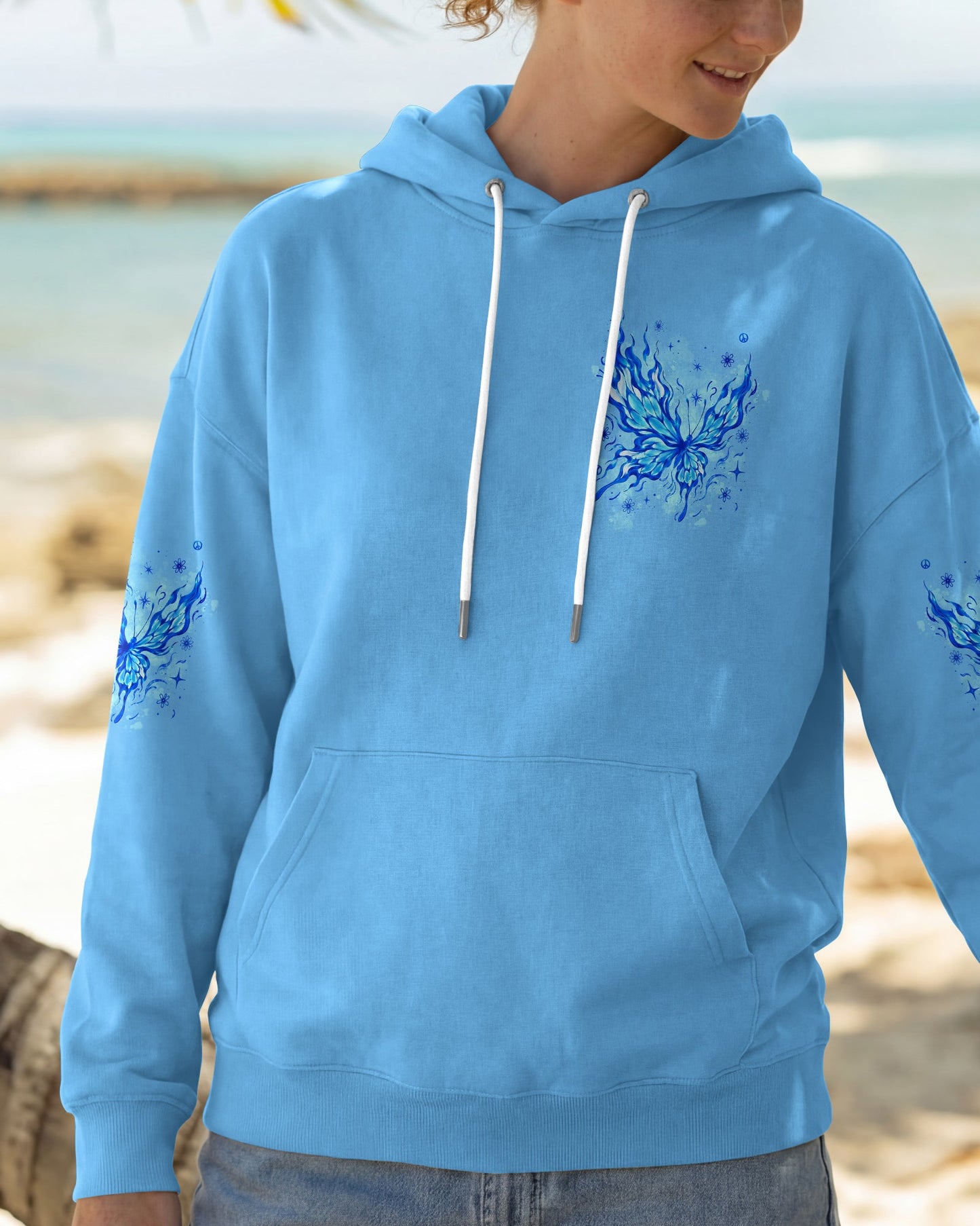 WHISPER WORDS OF WISDOM LET IT BE BUTTERFLY ALL OVER PRINT - TYLN0907263