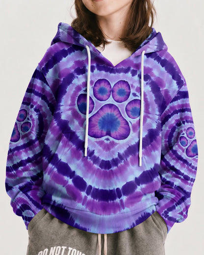 PAW PRINT PURPLE KIDS ALL OVER PRINT - TYQY1106263