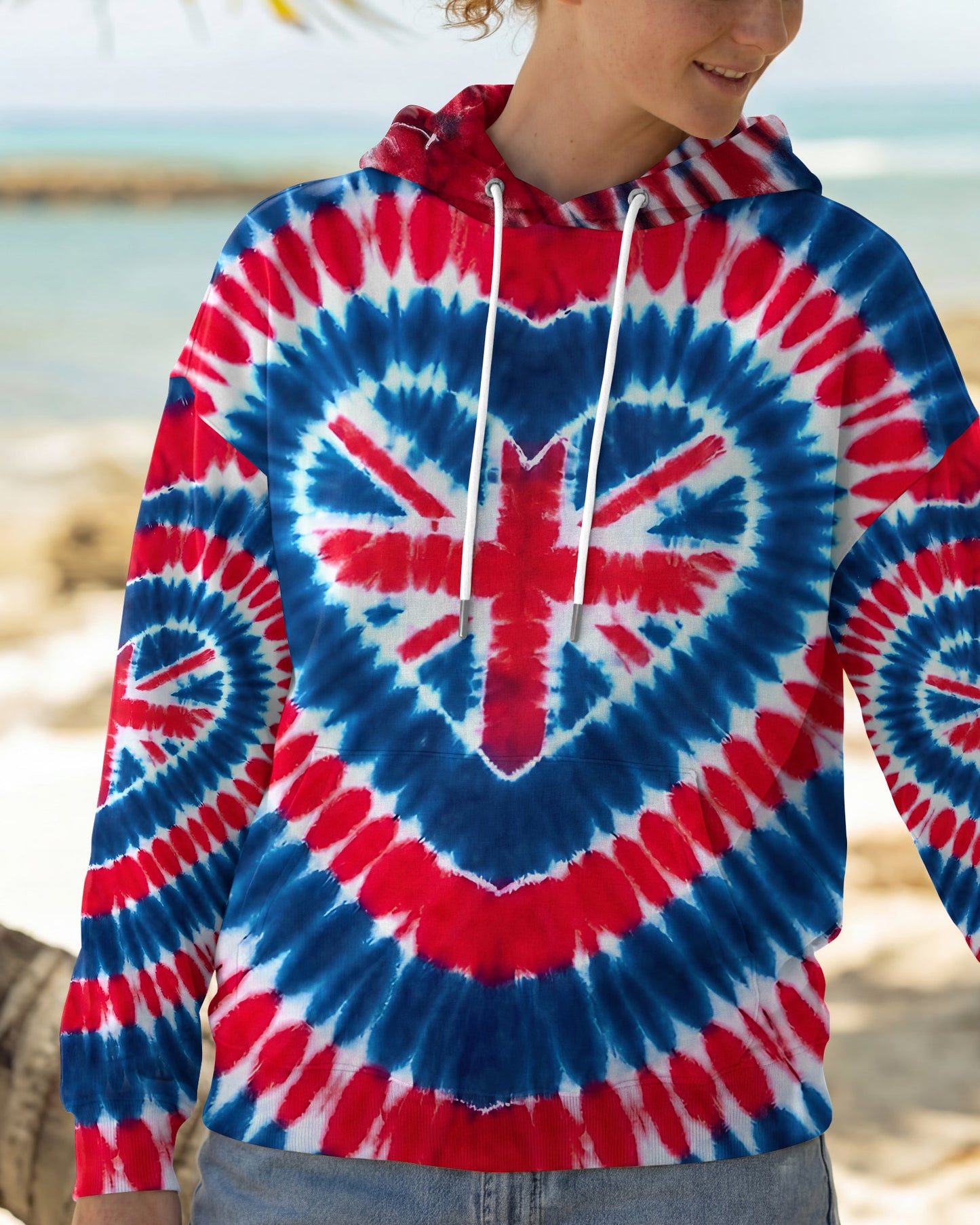 UNITED KINGDOM FLAG HEART ALL OVER PRINT - TYPQ1106262