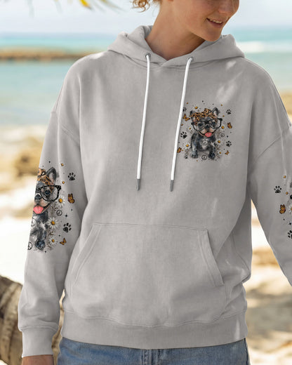 AGING MAY HAVE SLOWED ME DOWN FRENCH BULLDOG  ALL OVER PRINT - TLNT0107261
