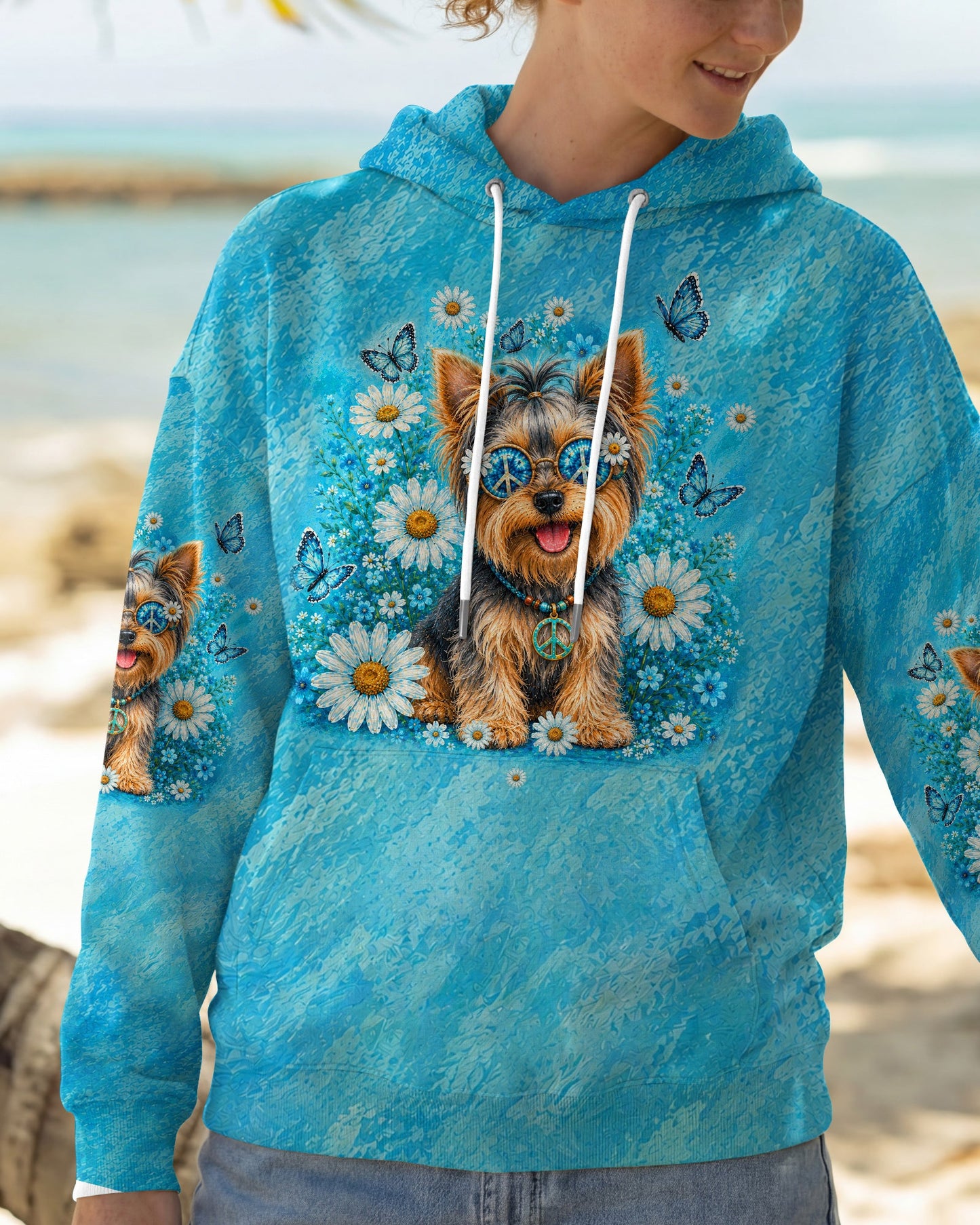 WHISPER WORDS OF WISDOM LET IT BE YORKIE DOG  ALL OVER PRINT - TLHN1405261