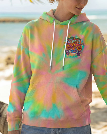 A BOHO GIRL & CHIHUAHUA COLORFUL ALL OVER PRINT - KM1304261