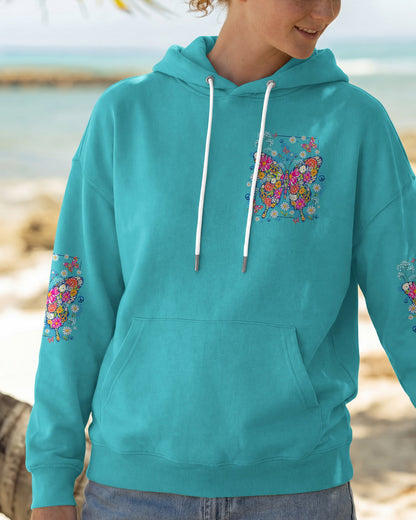 BREATHE IT ALL IN BUTTERFLY ALL OVER PRINT - TYQY1906261