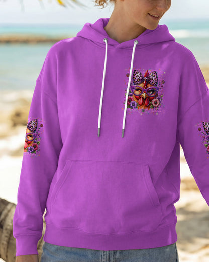 RELAX WE'RE ALL CRAZY CHICKEN ALL OVER PRINT - TYLN2906263