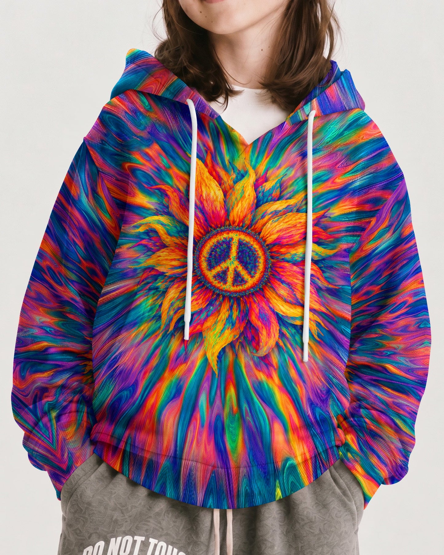 SUNFLOWER PEACE BURST KIDS SHIRT  - TLTW2906266
