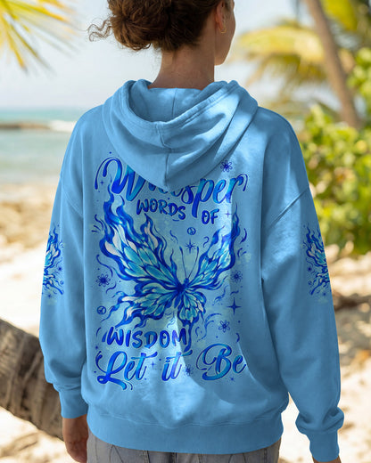 WHISPER WORDS OF WISDOM LET IT BE BUTTERFLY ALL OVER PRINT - TYLN0907263