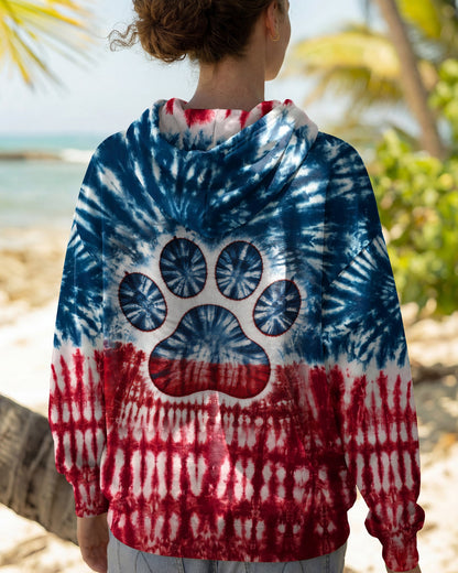 DOG MAMA RED WHITE & BLUE  ALL OVER PRINT  - TLNT2204263