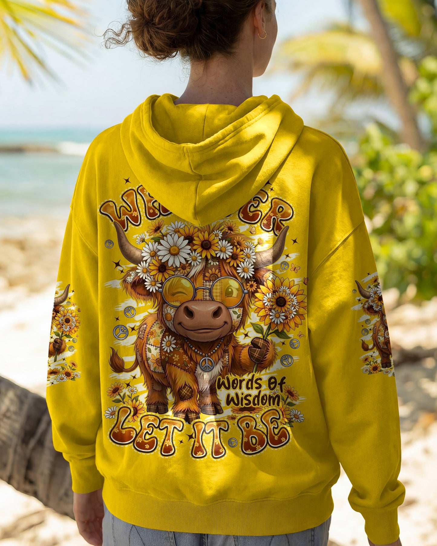 WHISPER WORDS OF WISDOM LET IT BE COW ALL OVER PRINT - TYPQ0906262