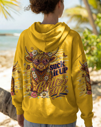 SUCK IT UP BUTTERCUP  COW ALL OVER PRINT  - TLNT0705262