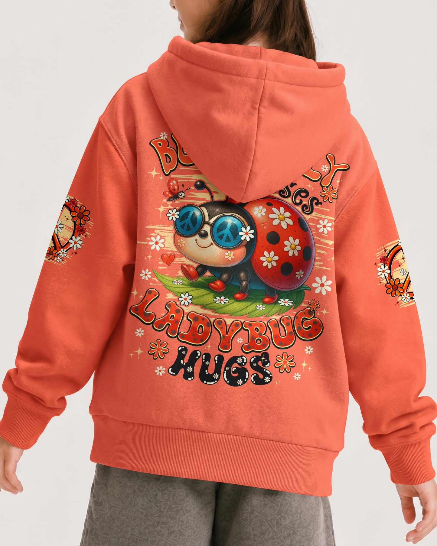 BUTTERFLY KISSES AND LADYBUG HUGS KIDS ALL OVER PRINT - TYQY1006262