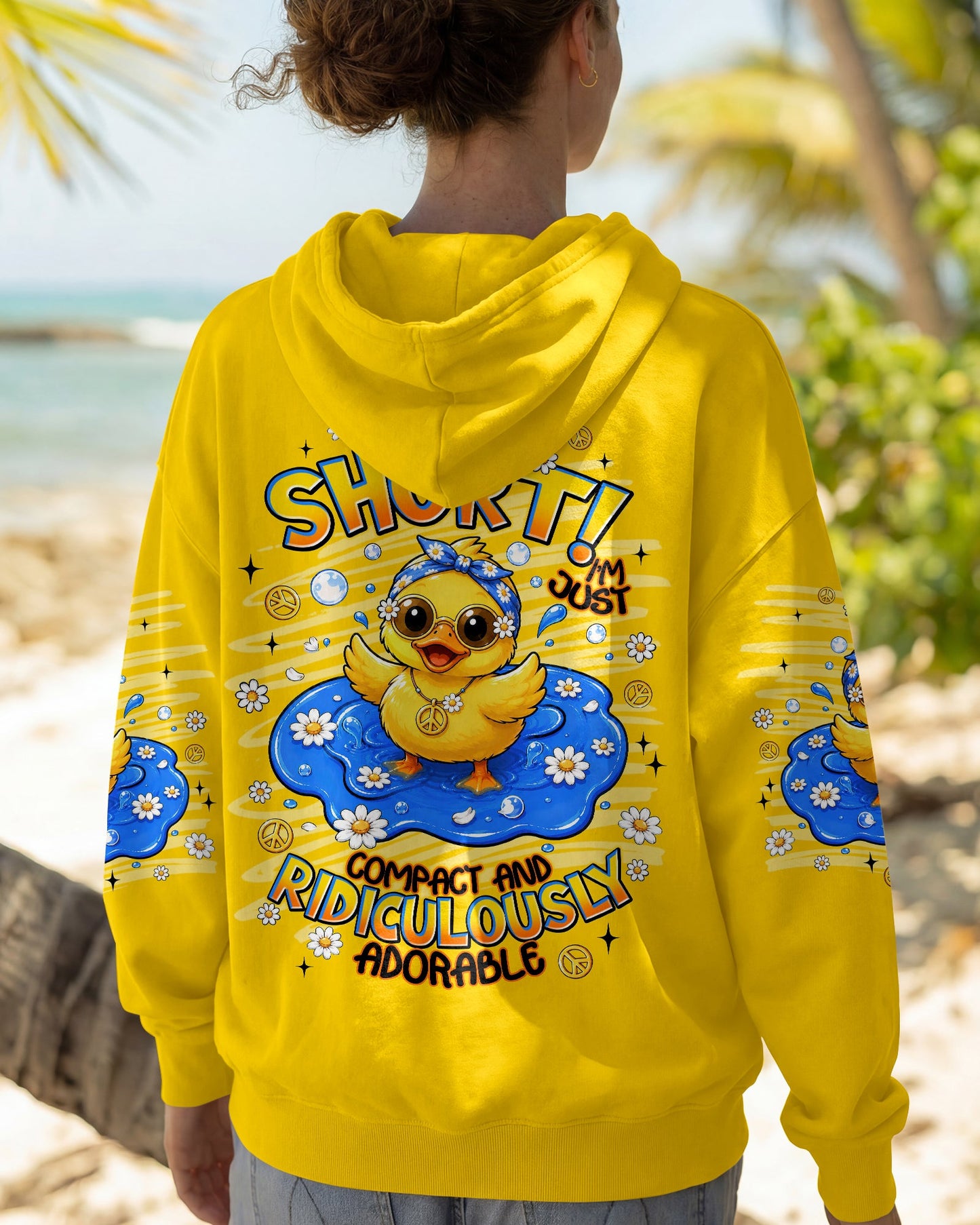 I'M NOT SHORT DUCK ALL OVER PRINT - TLNT2005261
