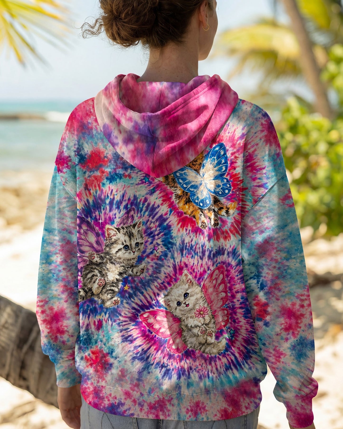 FAIRY KITTEN DREAM HIPPIE ALL OVER PRINT - KM2904261