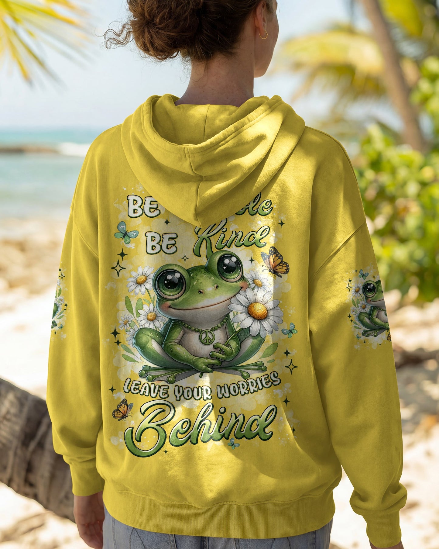 BE HUMBLE BE KIND FROG ALL OVER PRINT - TYLN0107261