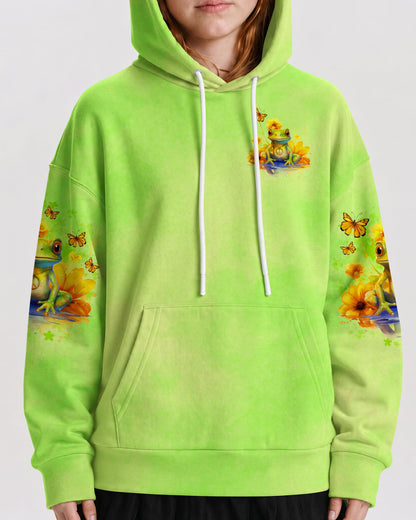 BE YOU THE WORLD WILL ADJUST FROG KIDS ALL OVER PRINT - TLNO1512233
