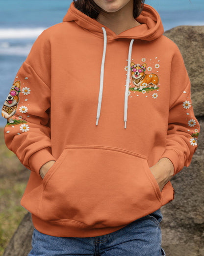 SHORT AND SASSY CORGI DOG ALL OVER PRINT - TLNT0906263