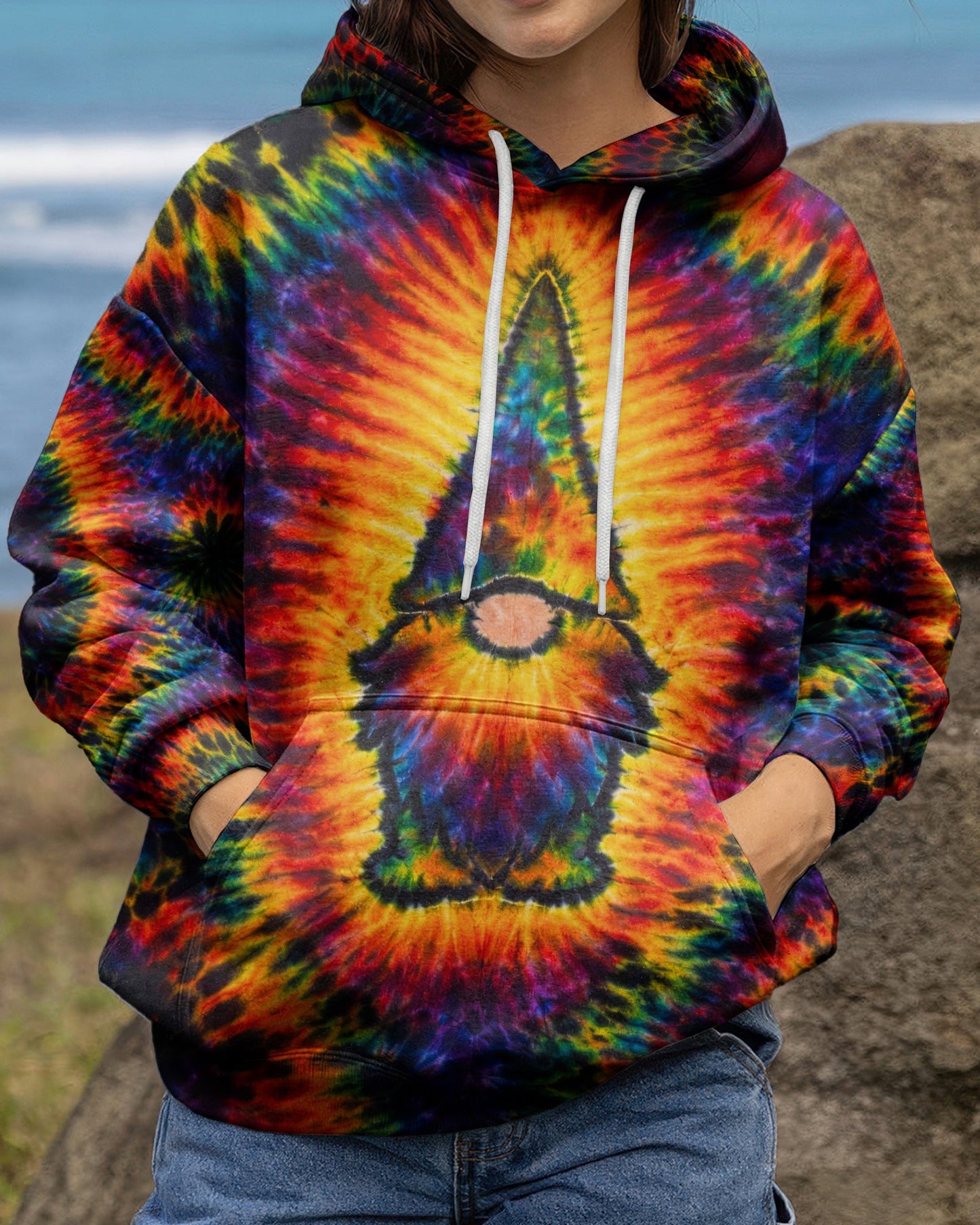 GNOME HIPPIE SWIRL ALL OVER PRINT - TLHG1604264