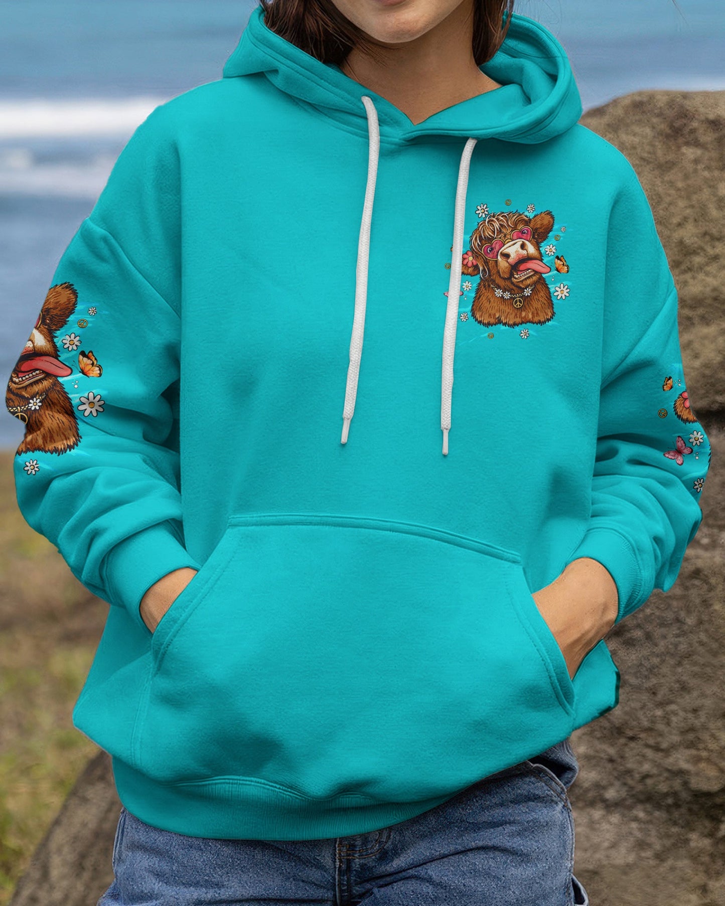I DIDN'T MEAN TO PUSH COW ALL OVER PRINT  - TLTW1506261
