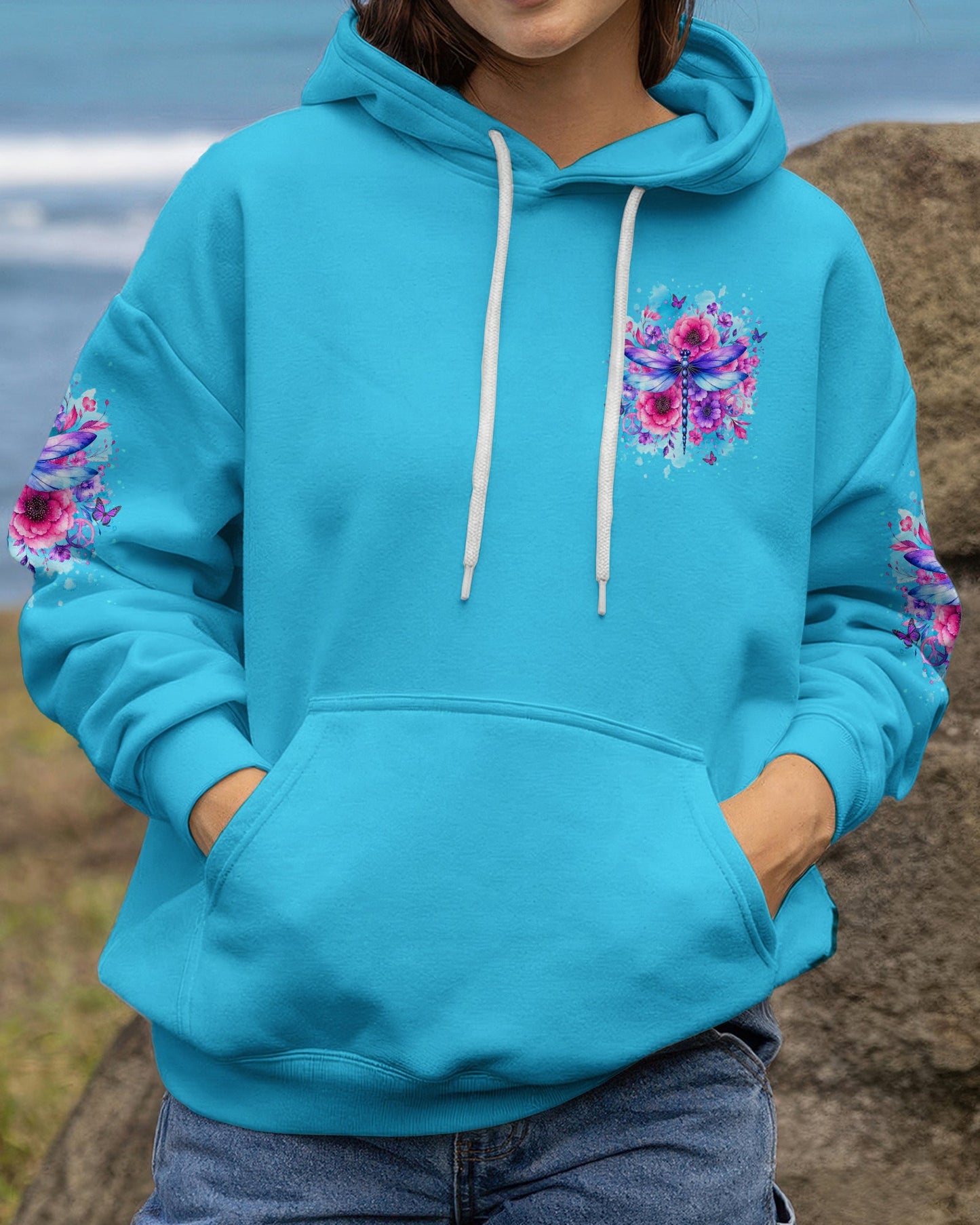 JUST BREATHE DRAGONFLY ALL OVER PRINT - TYLN1806262