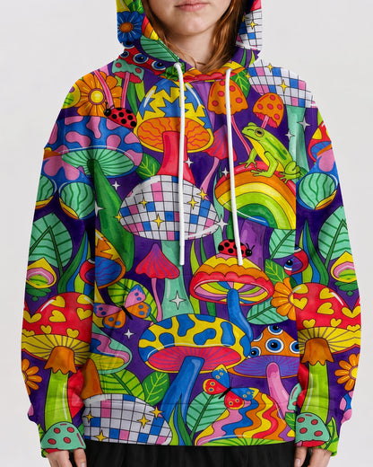 GROOVY MUSHROOM DISCO PARTY ALL OVER PRINT - RITD0906262