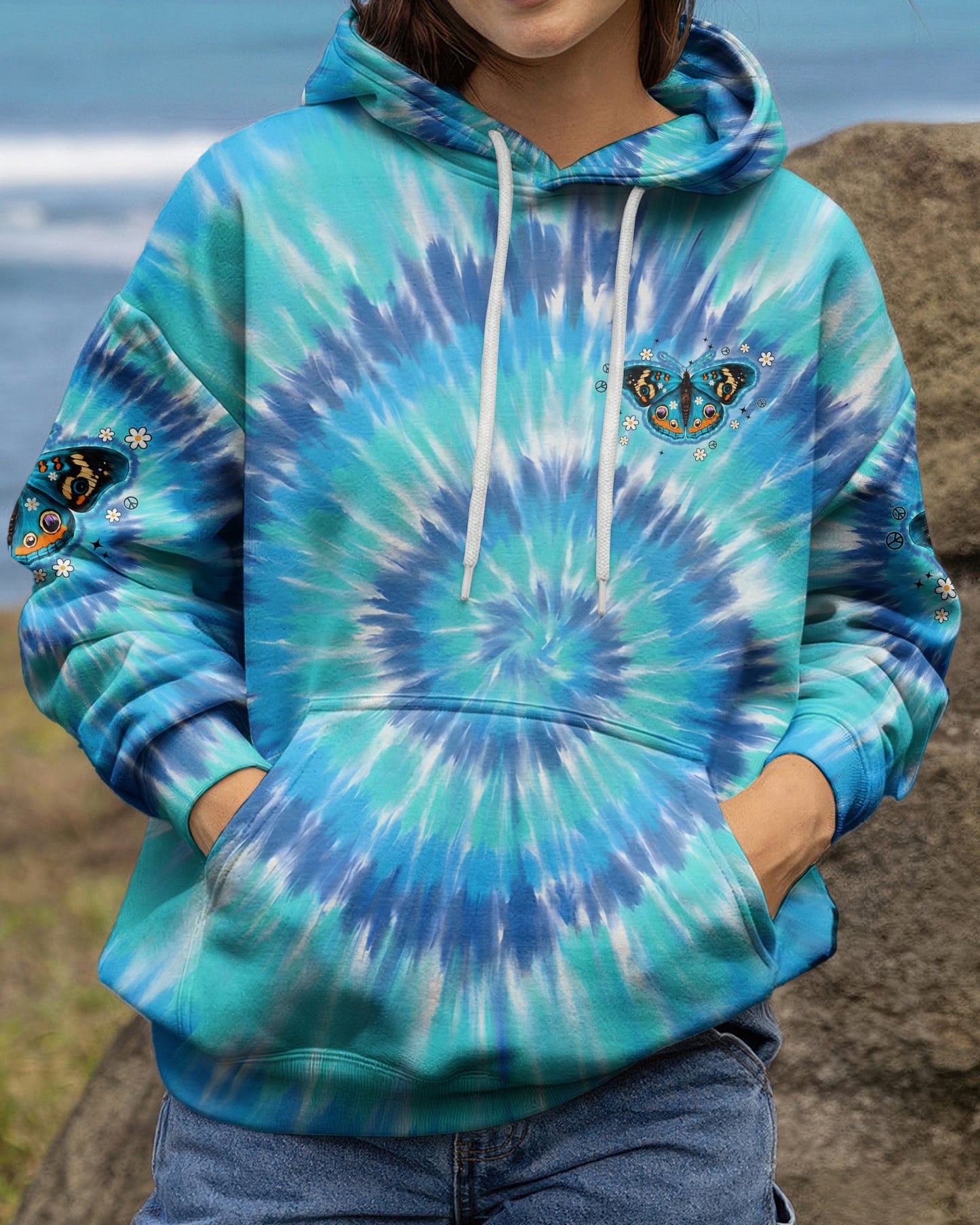 JUST BELIEVE BUTTERFLY ALL OVER PRINT - TYPQ0705261