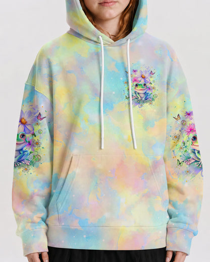 BE YOU THE WORLD WILL ADJUST FROG KIDS ALL OVER PRINT - YHKD1812233