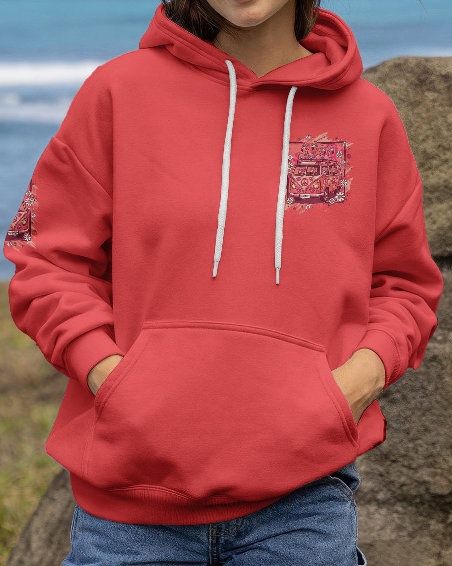 LET'S GO GIRLS FLAMINGO ALL OVER PRINT - TYLN0707263