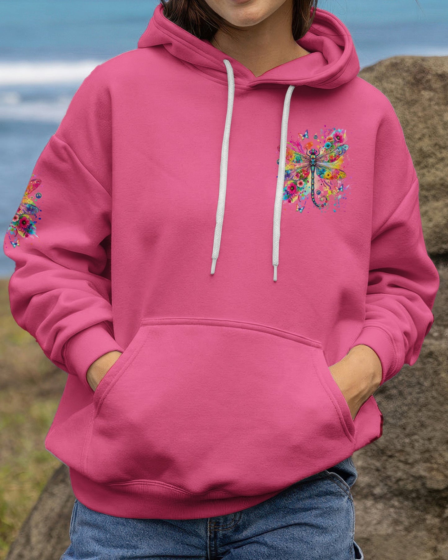 WHISPER WORDS OF WISDOM LET IT BE DRAGONFLY ALL OVER PRINT - TYLN0406263
