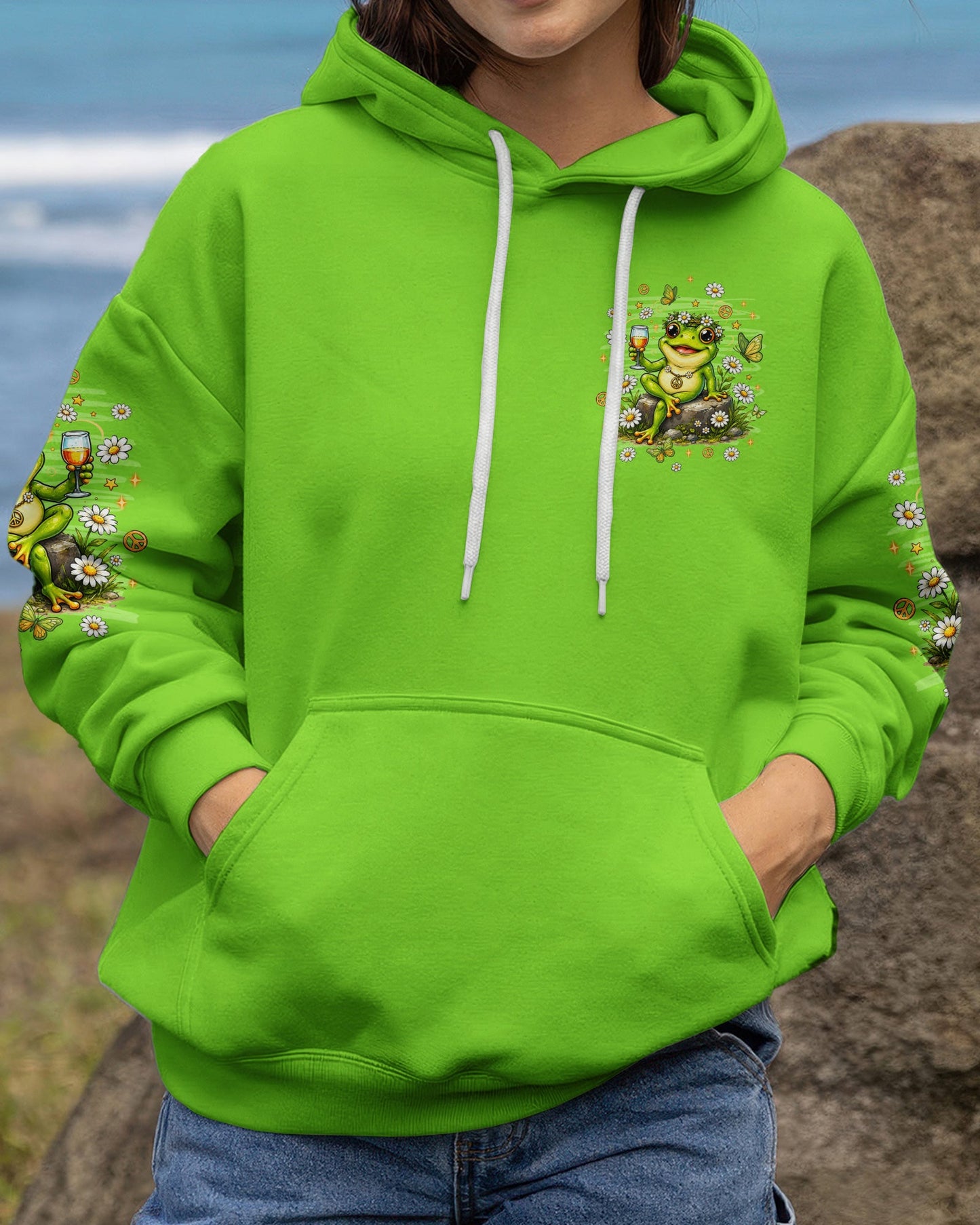 I'M JUST FANCY FROG ALL OVER PRINT - TLNT3006263