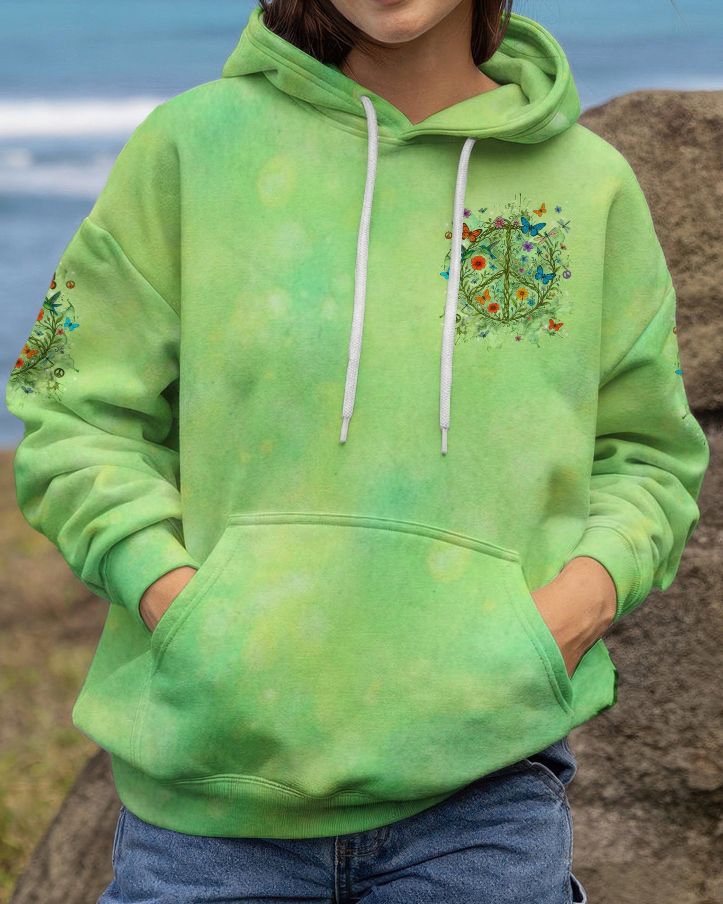 JUST BREATHE PEACE ALL OVER PRINT - TYLN1004263
