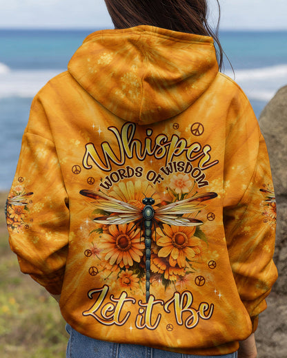 WHISPER WORDS OF WISDOM LET IT BE DRAGONFLY ALL OVER PRINT - TYPQ2204262