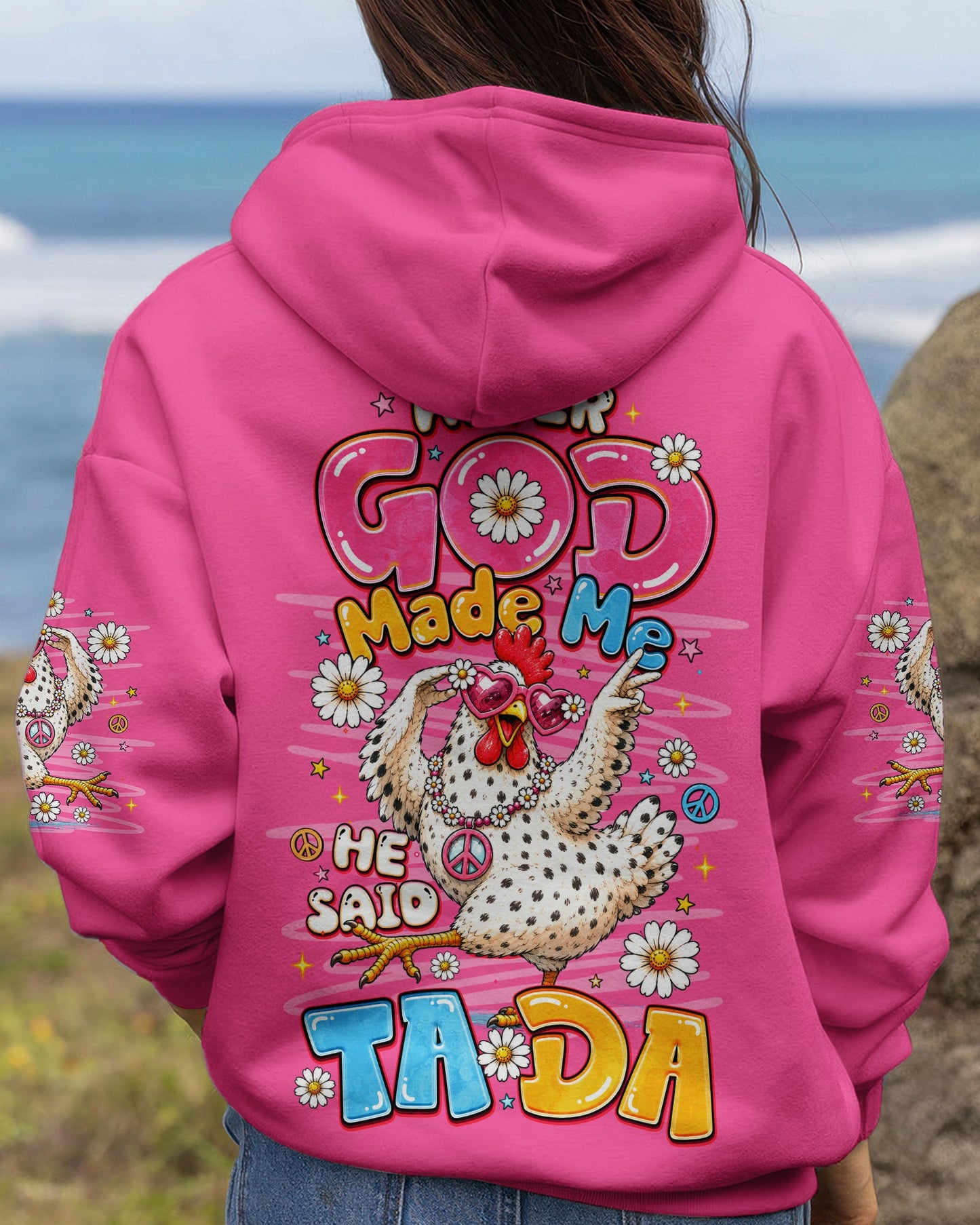 AFTER GOD MADE ME CHICKEN ALL OVER PRINT - TLNO2906261