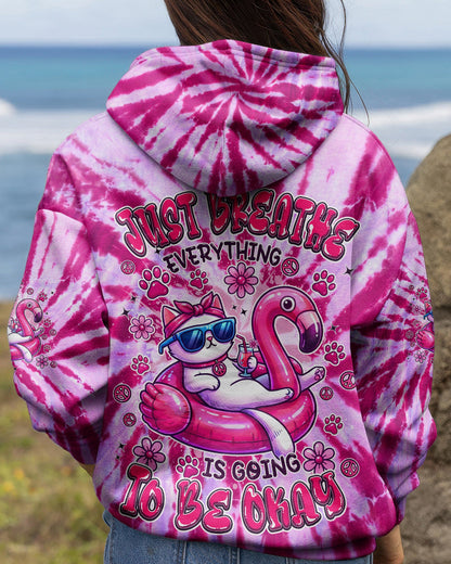 JUST BREATHE CAT ALL OVER PRINT - TYPQ2804262