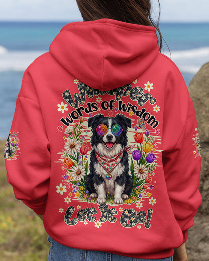 WHISPER WORDS OF WISDOM LET IT BE BORDER COLLIE DOG ALL OVER PRINT - TY2205261