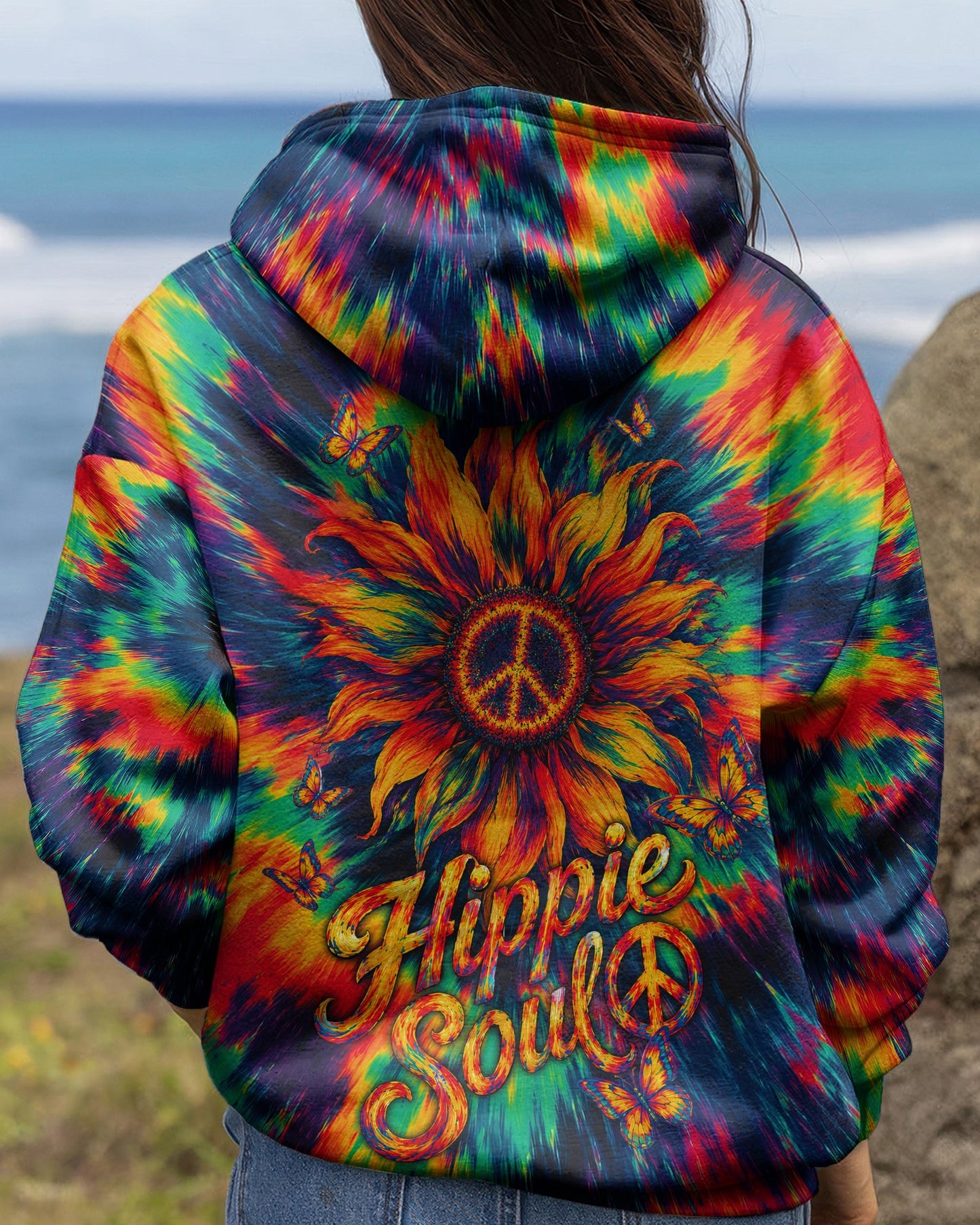 HIPPIE SOUL SUNFLOWER ALL OVER PRINT   - TLNT0206262