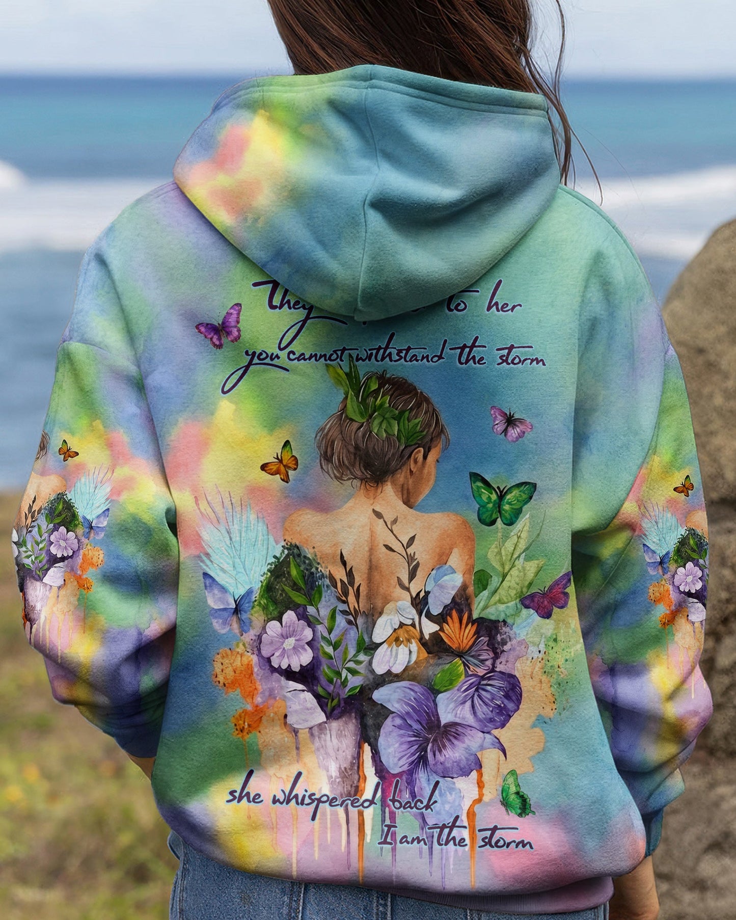 I AM THE STORM FLORAL SOUL ALL OVER PRINT - RI1905261