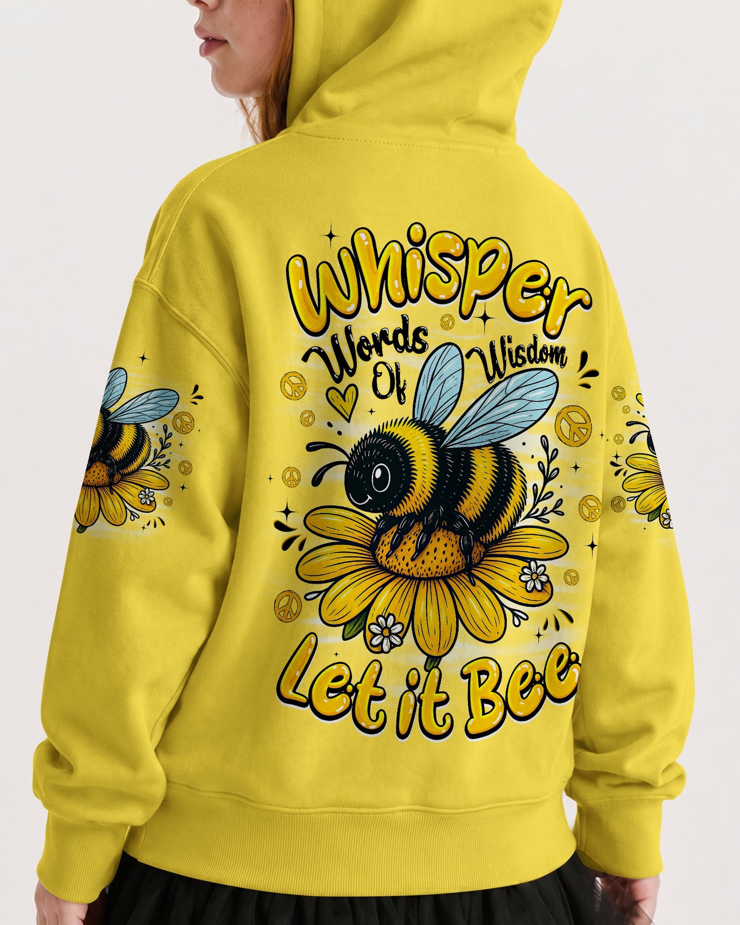 WHISPER WORDS OF WISDOM LET IT BEE KIDS ALL OVER PRINT - TYQY1106262