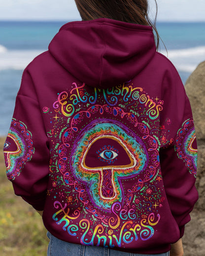EAT MUSHROOMS SEE THE UNIVERSE COSMIC ALL OVER PRINT – KM1504261